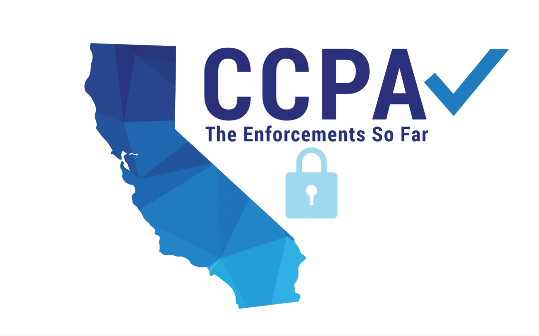 CCPA enforcements