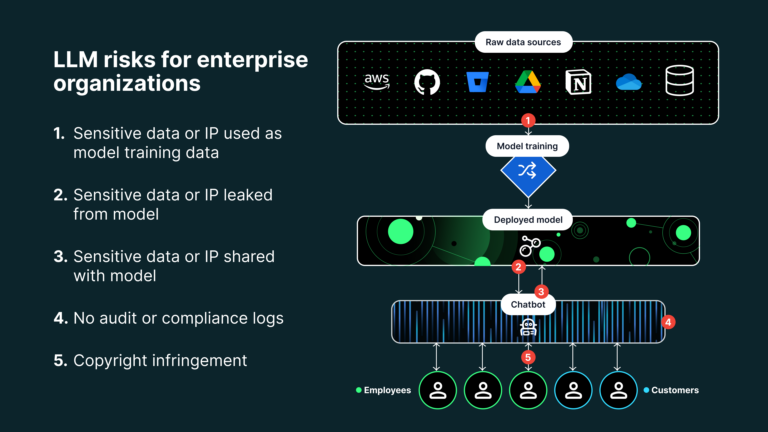 5 LLM risks for enterprise organizations